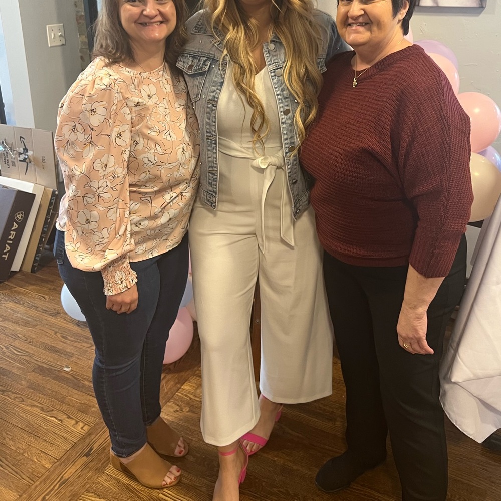 White Wide Leg Jumpsuit